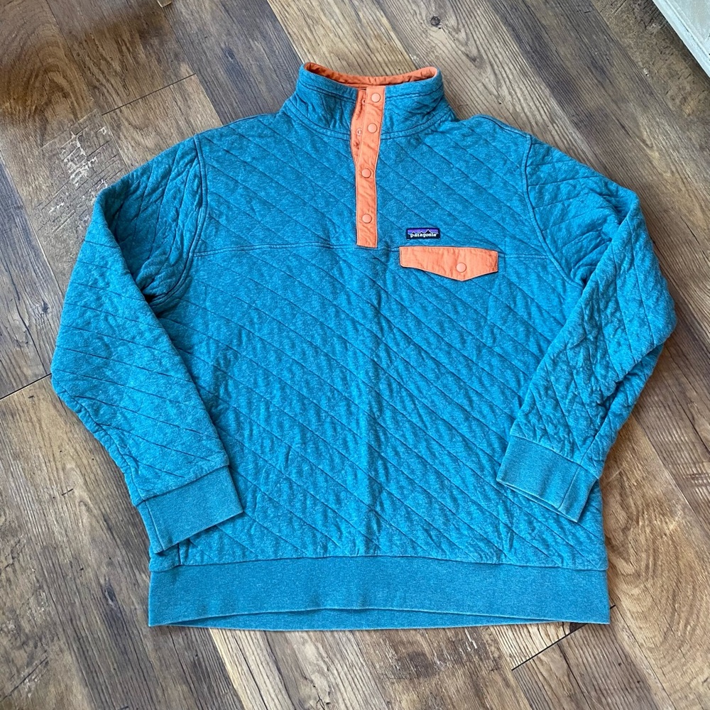 Patagonia Men's quilted cotton Snap T pullover XL